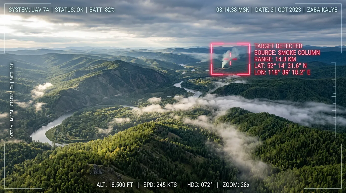 Photo - More Than 100 Cameras Track Wildfire Risk in Zabaykalsky Krai