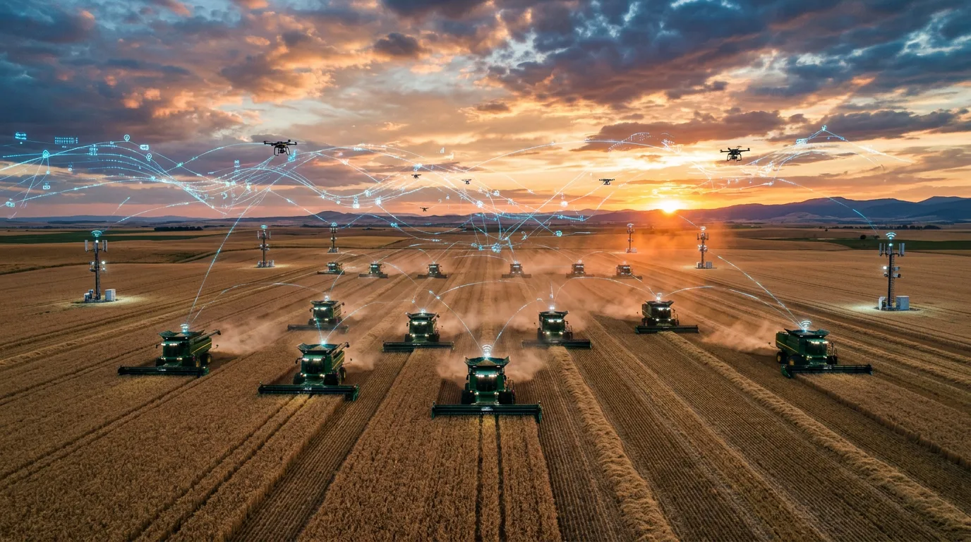 Photo - Driverless Farm Machinery for Vast Fields