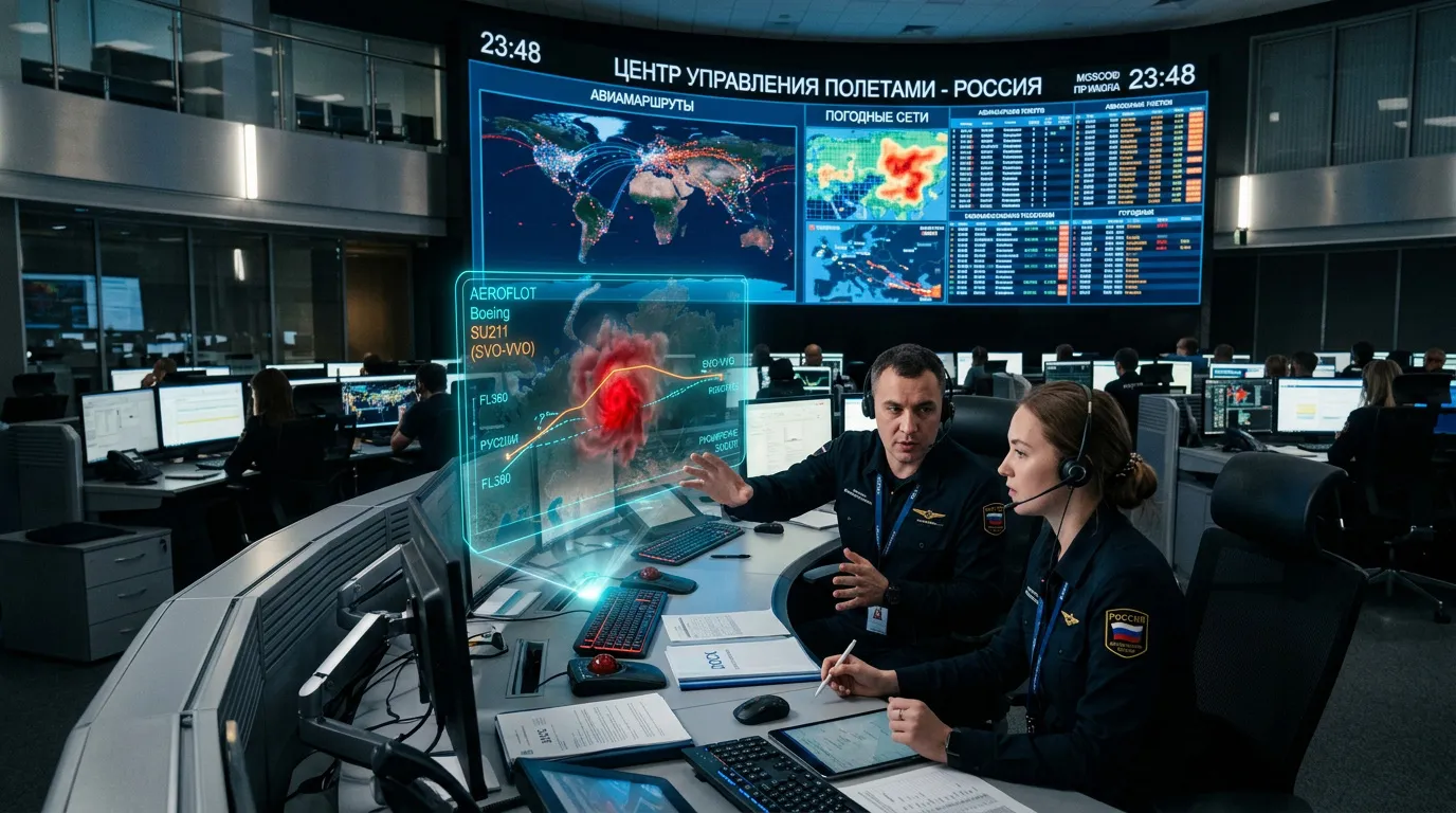 Photo - Aeroflot Automates Flight Planning
