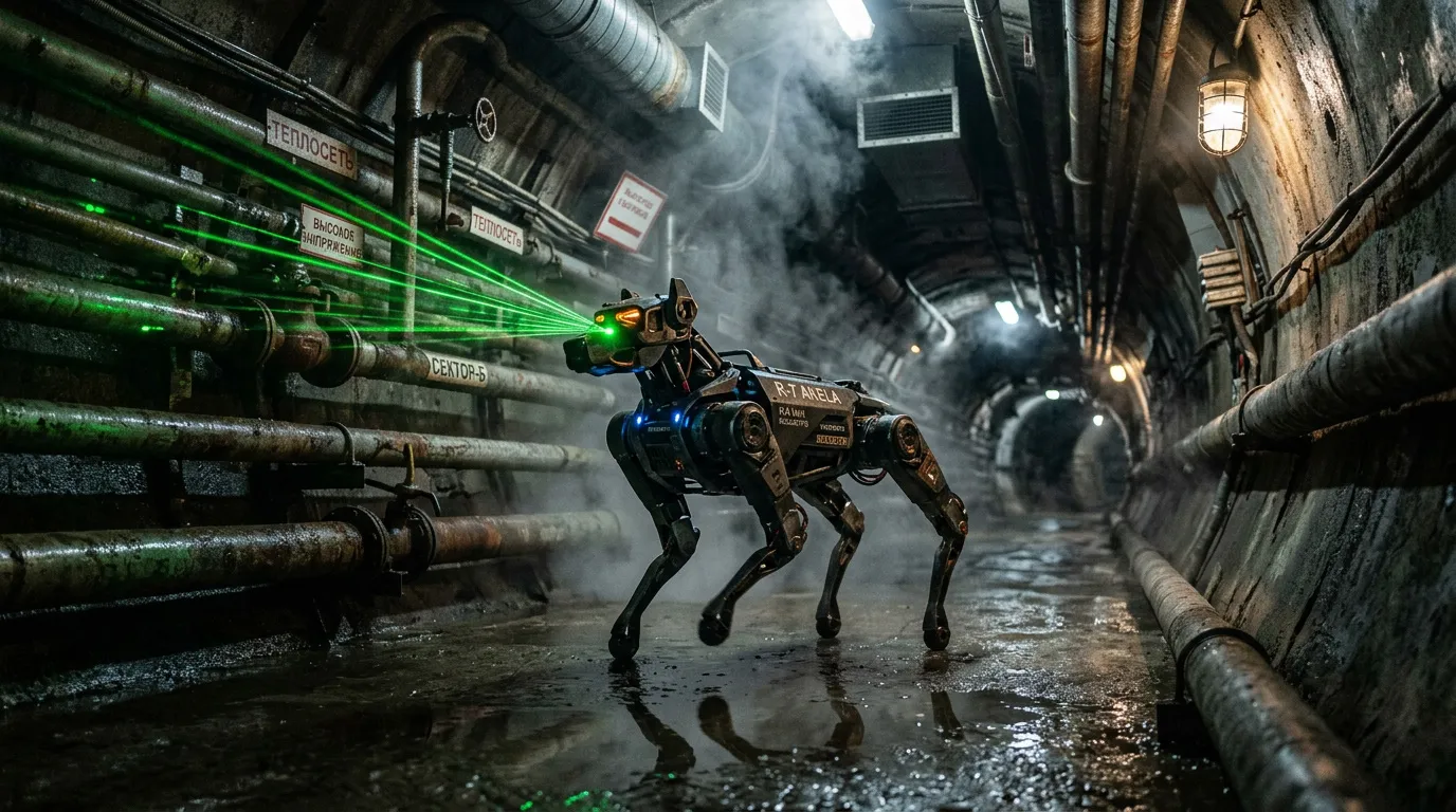 Photo - Four-Legged Inspector: Robot Dog With 3D LiDAR to Monitor District Heating Networks in Moscow Region