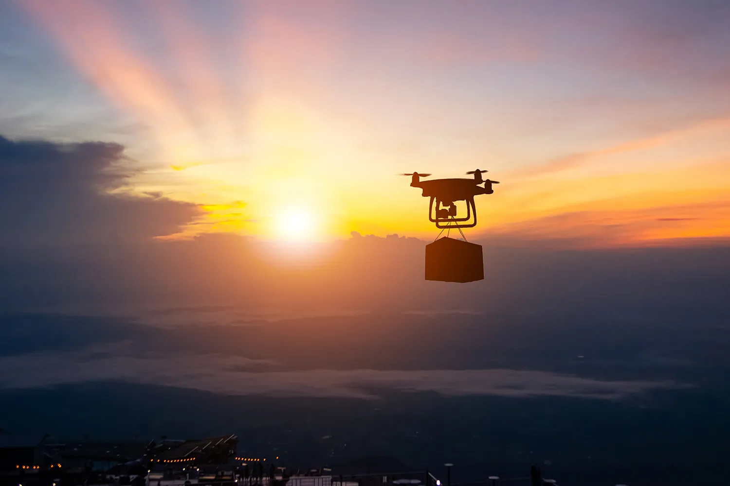 Photo - Cargo Drones Take to the Skies