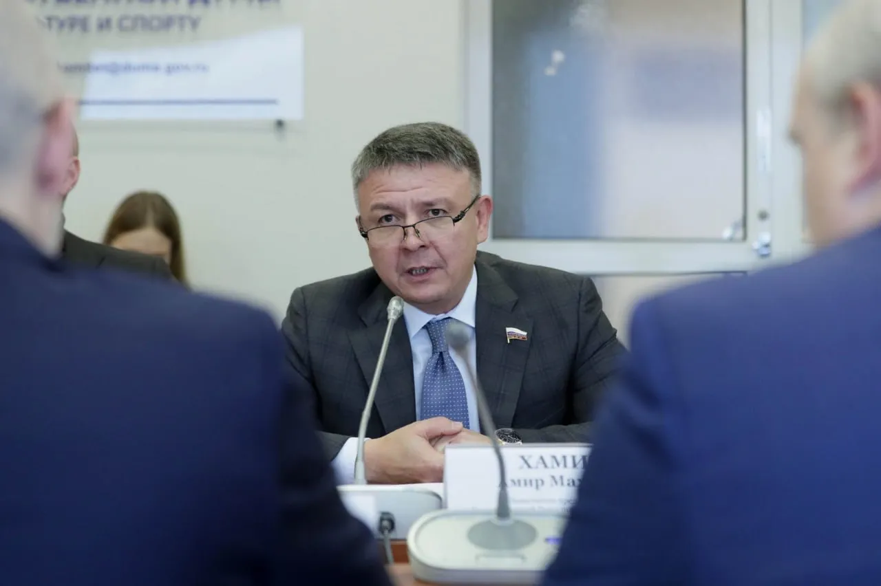 Amir Khamitov, Deputy Chairman of the Committee on Physical Culture and Sports of the State Duma of the Russian Federation