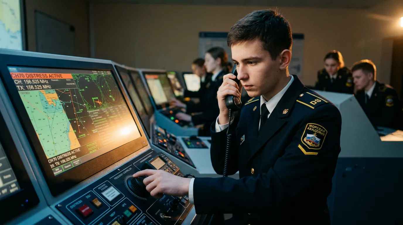 Photo - В Тобольском рыбопромышленном техникуме установлен новейший тренажер для работы с морской связью