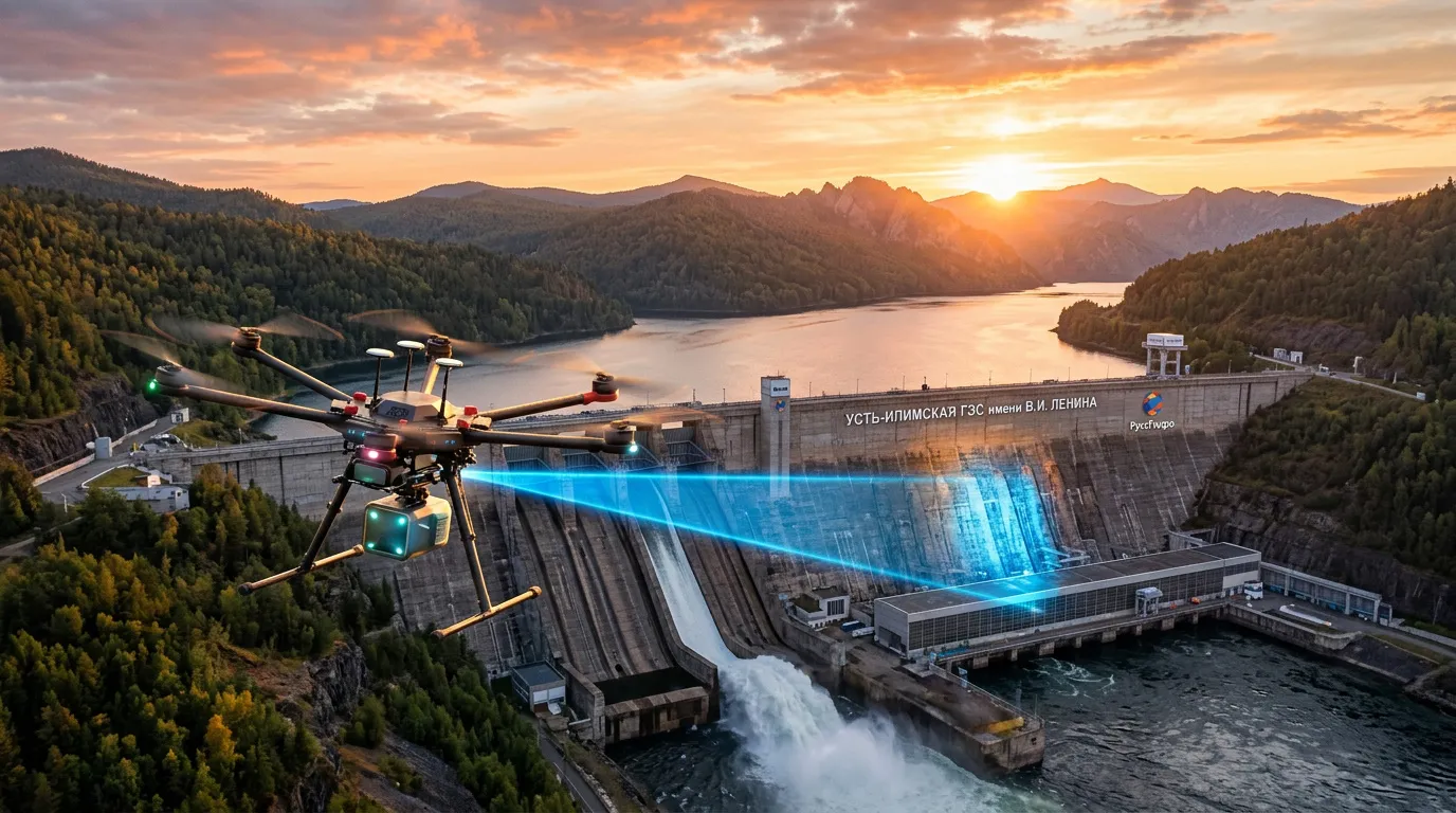 Photo - Neural Networks Inspect Hydropower Plants: RusHydro Turns Drones Into Digital Inspectors