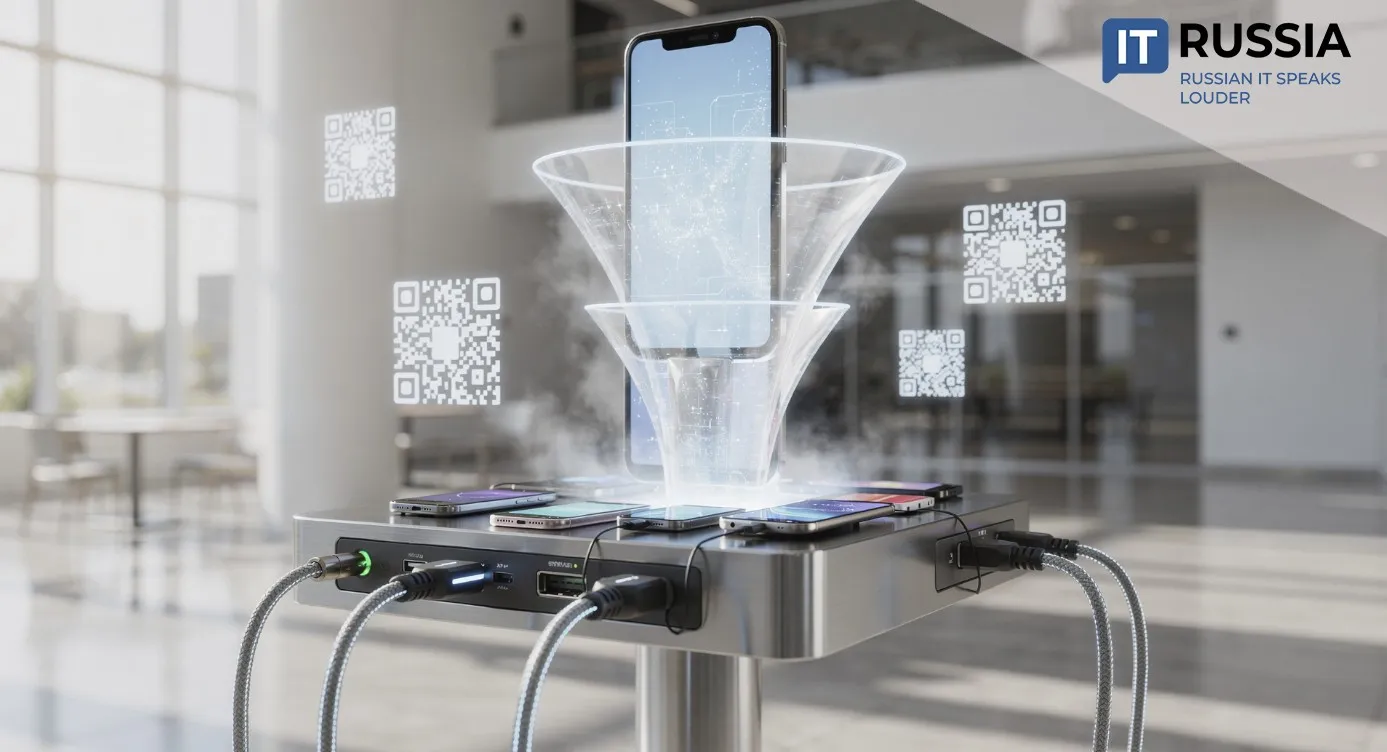 Photo - Advertising at the Charging Point: How Gadget Stations Are Turning Into Media Products