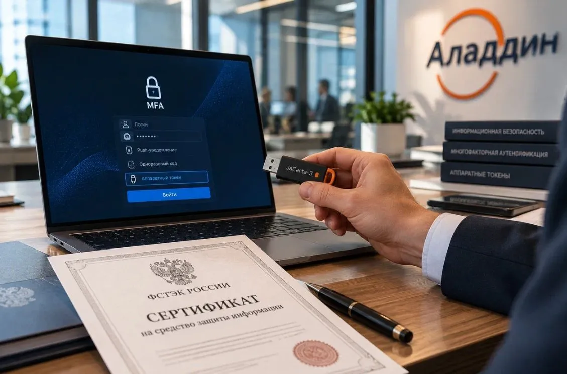 Сертификат ФСТЭК открыл JaCarta-3 путь в госсистемы и на объекты КИИ